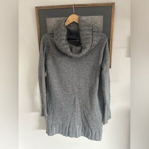 Bruno Manetti Wool Crowl Neck Sweater Dress made in Italy sz S